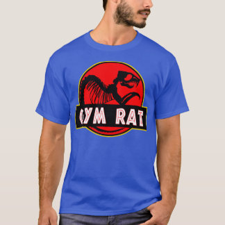 Gym Råtta Bodybuilding Fitness T Shirt