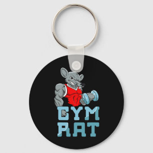 Gym Råtta Fitness Bodybuilding Exercise Muscles Sp Nyckelring