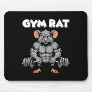 Gym Råtta Fitness Bodybuilding Workout Muscle Pump Musmatta