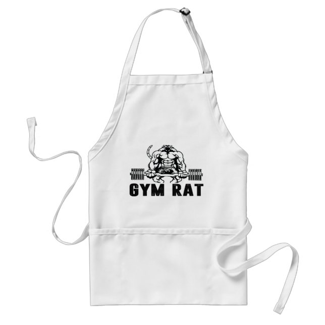 Gym Råtta Förkläde (Framsidan)