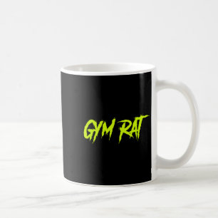 Gym Råtta Gifts Manar Essential Clothes Hustle Fit Kaffemugg