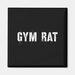 Gym Råtta Gifts Manar Essential Clothes Hustle Fit Magnet