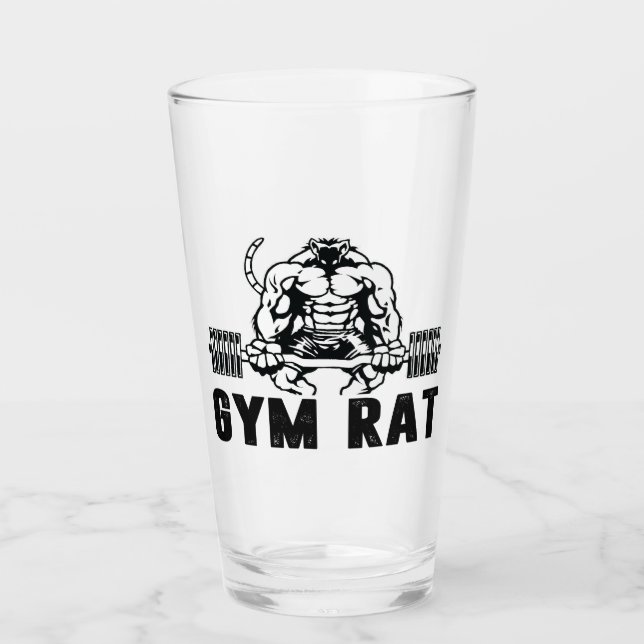 Gym Råtta Glaskopp (Framsida)