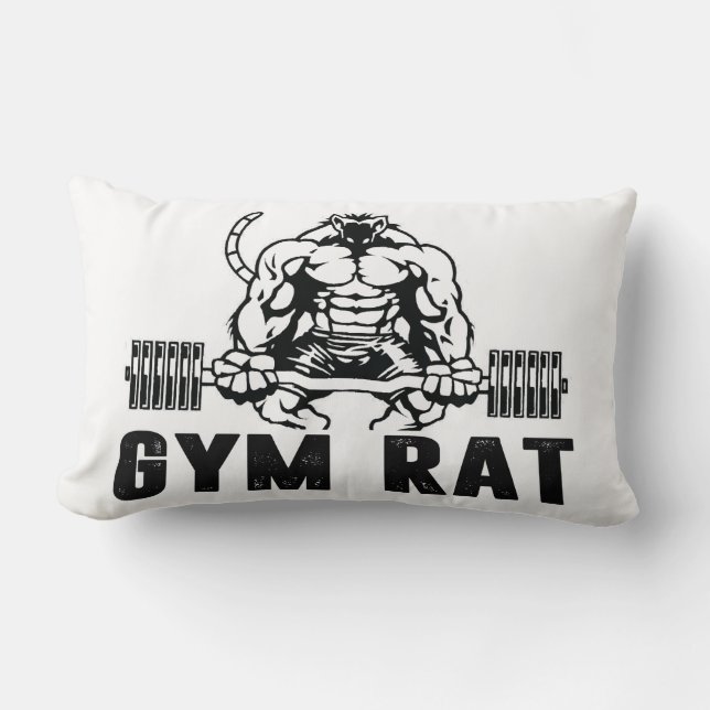 Gym Råtta Lumbarkudde (Framsida)