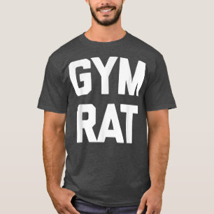 Gym Råtta lustig coola fitness Vightlyftande worko T Shirt