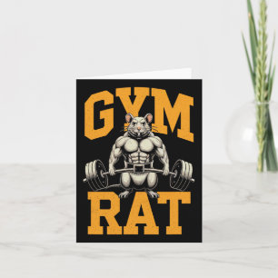 Gym Råtta: Råtta Costume Weight Lylyftgym Kort