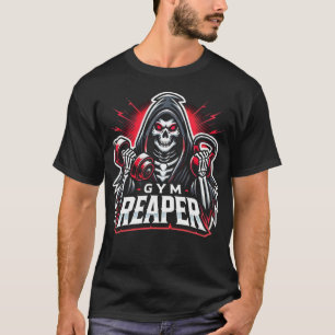Gym Reaper Intense Workout - Funny Gym T Shirt