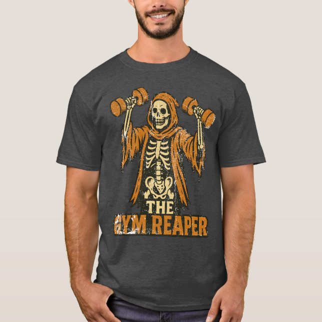 Gym Reaper T Shirt (Framsida)