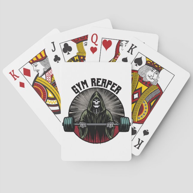 Gym Reaper Träning Casinokort (Baksidan)