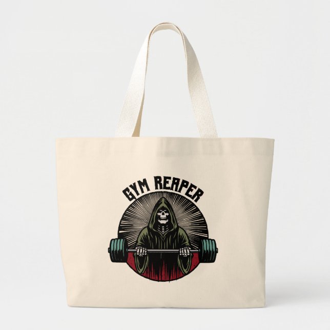 Gym Reaper Träning Jumbo Tygkasse (Framsidan)