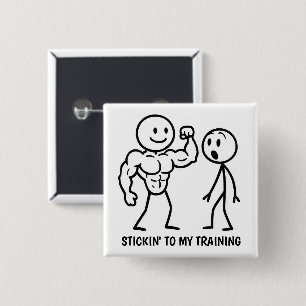 Gym Stick figur Knapp