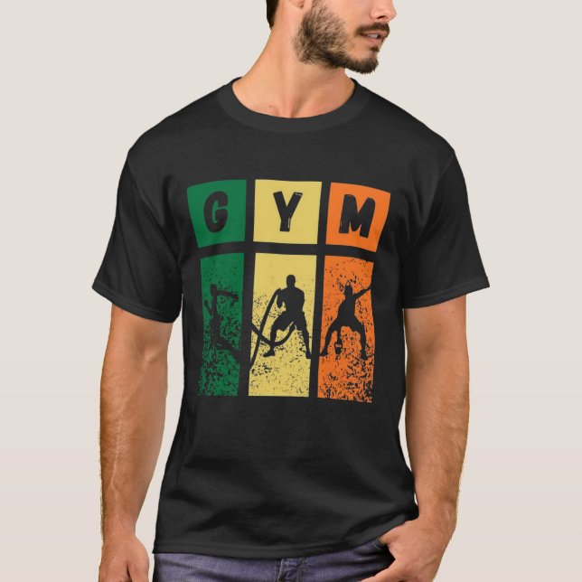 Gym T-shirt med kort ärm (Framsida)