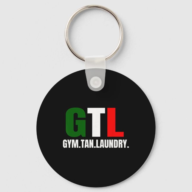 Gym Tan Laundry Gtl New Jersey Nj Shore  Nyckelring (Framsida)