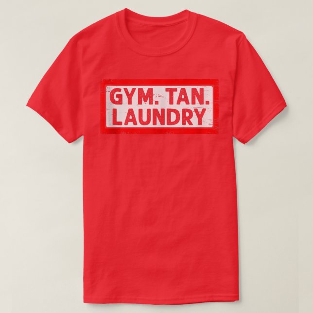 Gym Tan Tvätt Fitness Eercise Workout Gym Freak T Shirt (Design framsida)