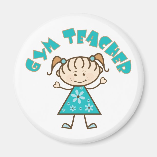 Gym Teacher Magnet (Framsidan)