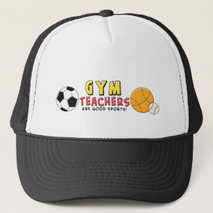 Gym Teacher ord art hat Truckerkeps