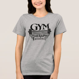 GYM Therapy Lifestyle Tri Blend Shirt T