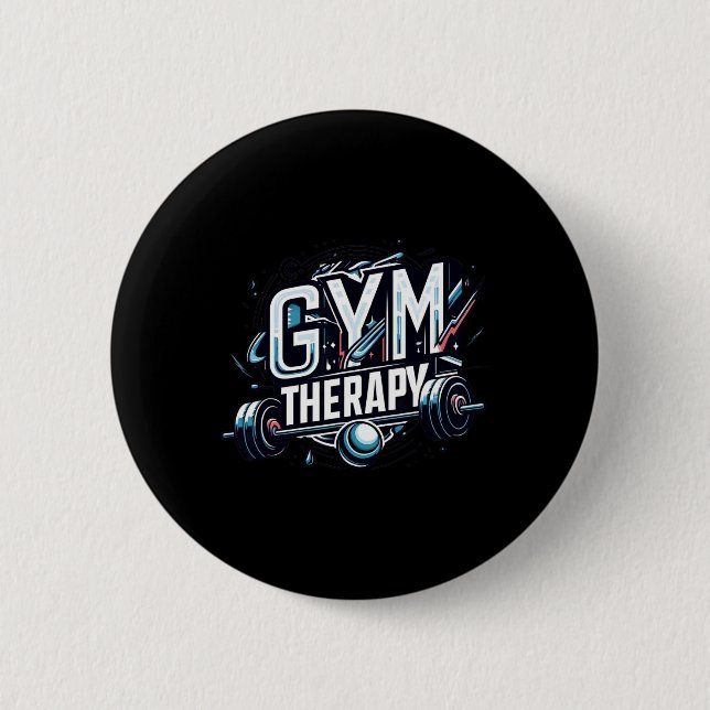 Gym Therapy Session - Bodybuilding Fitness Lifter Knapp (Framsida)