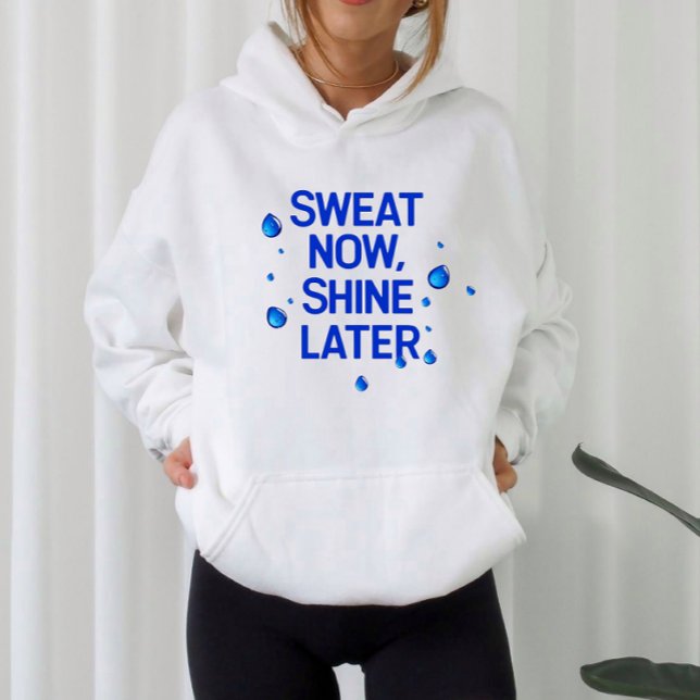 Gym Tjej Citat Träning  Motivation  Hoodie (Skapare uppladdad)