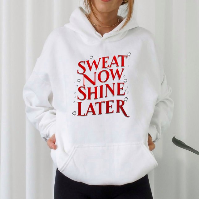 Gym tjej citat träning motivation  hoodie (Skapare uppladdad)