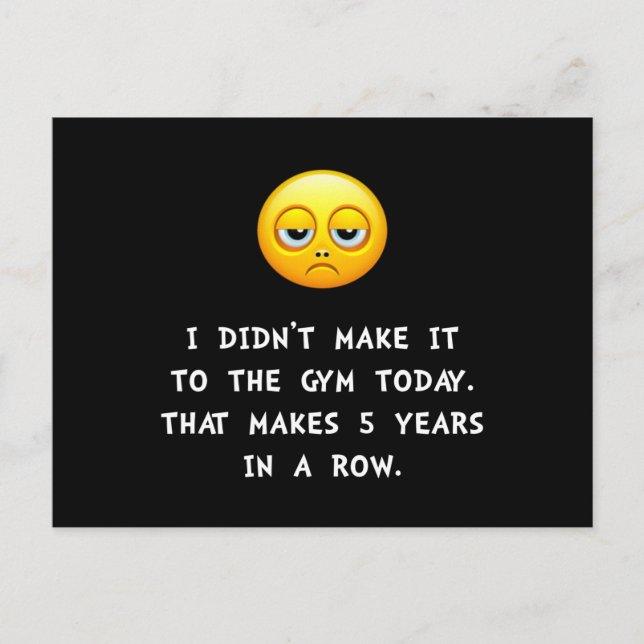 Gym Today Vykort (Framsida)