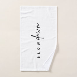 Gym Towel - Sakta ner det