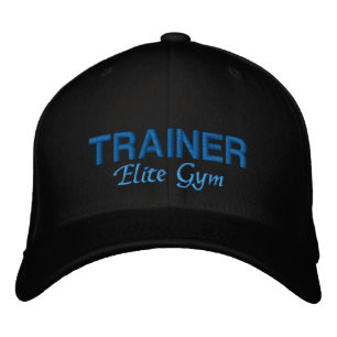 Gym Trainer Broderad Keps