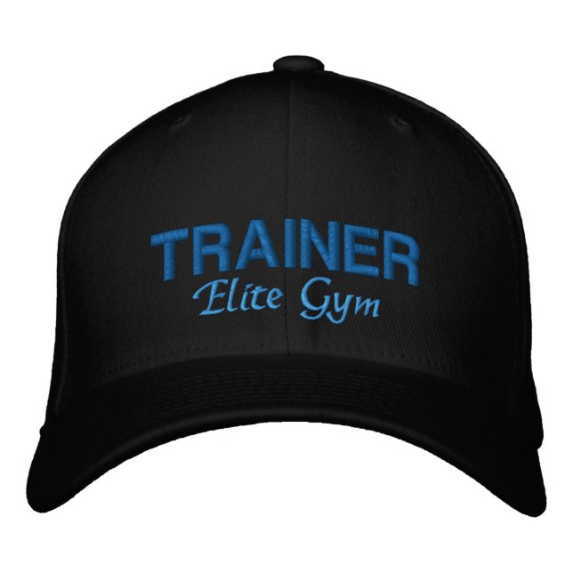 Gym Trainer Broderad Keps (Framsida)