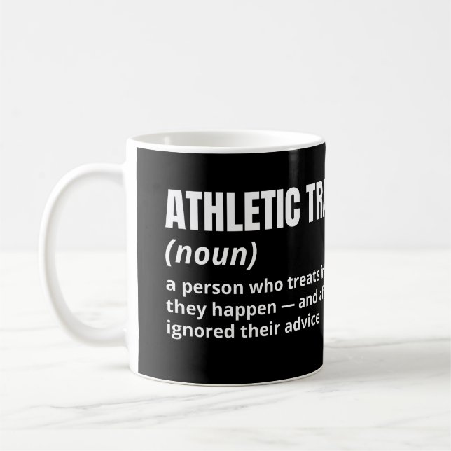Gym Trainer Definition Mugg - Athletic Trainer Gif (Vänster)