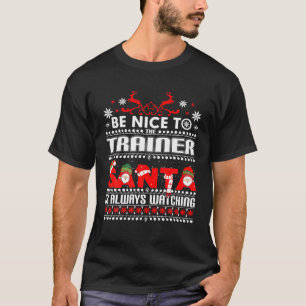 Gym Trainer Ugly jul Sweater Gift Funny X-Morsa T Shirt