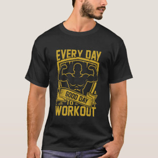 Gym träning i älskare t shirt