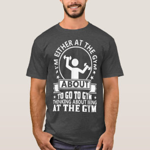 Gym with Funny Sayed s Muscle Workout Gym Älskare  T Shirt