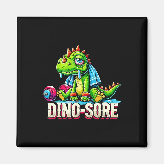Gym Workout and Fitness Magnet (Framsidan)