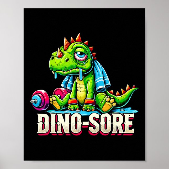 Gym Workout and Fitness Poster (Framsidan)