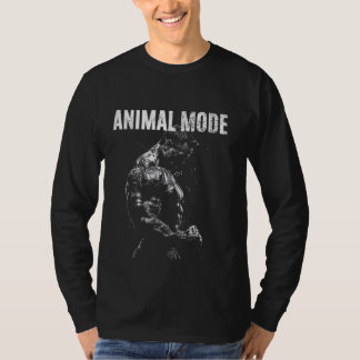 Gym Workout Bodybuilding Animal Mode 2 T Shirt