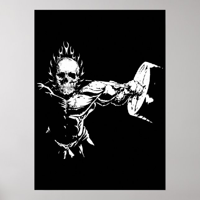 Gym Workout Bodybuilding - Lyftande motivation Poster (Framsidan)