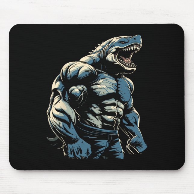 Gym Workout Bodybuilding Shark Musmatta (Framsidan)