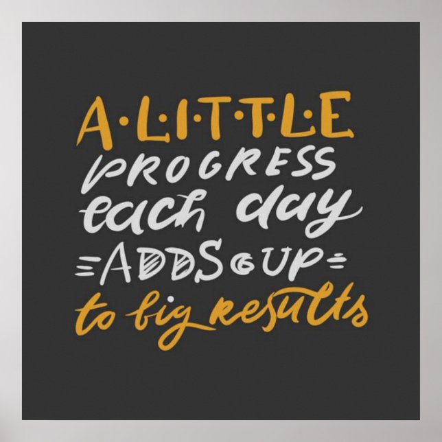 Gym-workout Motivation-offert Poster (Framsidan)