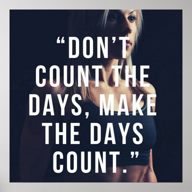 Gym Workout Motivational Poster (Framsidan)