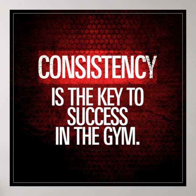 Gym Workout Motivational Poster (Framsidan)