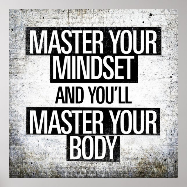 Gym Workout Motivational Poster (Framsidan)