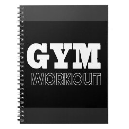 Gym workout Pump Cover Fitness-anteckningsbok Anteckningsbok