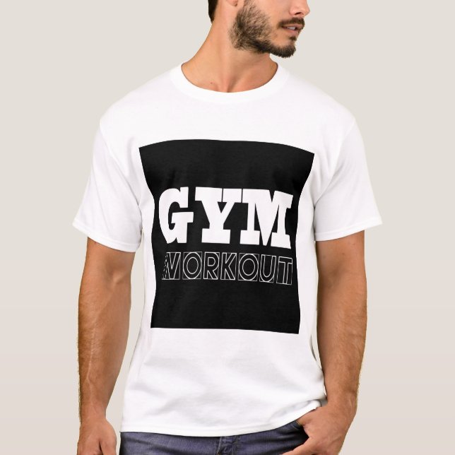 Gym Workout Pump Cover Fitness T-Shirt (Framsida)