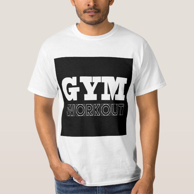 Gym Workout Pump Cover Fitness T-Shirt (Framsida)