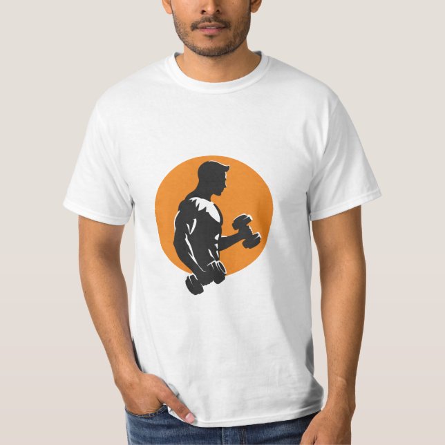 GYM Workout T-Shirt (Framsida)