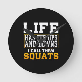 Gym Workout Weights Squat Manar Women Rund Klocka