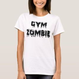 Gym Zombie Tank T Shirt