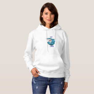 Gymälskande haj – Rollig träningshajdesign T Shirt