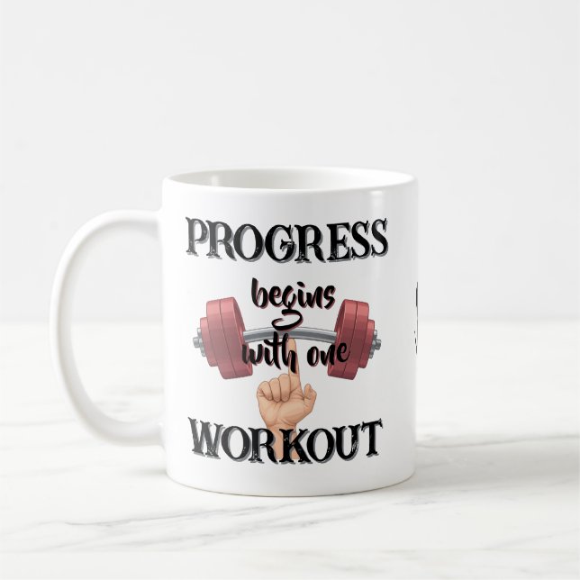 Gymälskare och träningstjej kaffemugg (Vänster)