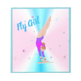 Gymastics - Fly Girl Notebook Anteckningsblock